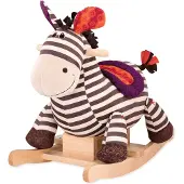 B. toys B.Toys Rodeo Rocker Kazoo - Zebra met rennende beweging