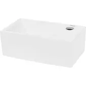 LuxeBath Wastafel 350 x 205 x 125 mm keramisch wit