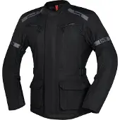 IXS Evans-ST 2.0 Waterdichte Touring Zwart Textiele Motorjas Maat L