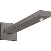 Hansgrohe douche-arm square 38,9 cm, brushed black chrome