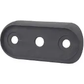 Hella Achterlicht, begrenzer, rubber, zwart, , universeel, geschikt voor diverse voertuigen.
