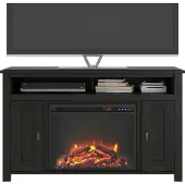 Notio Living Farmington-Haardkast - 2-deurs - Zwart