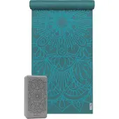 Yogistar Yoga-Set Starter Edition - lotus mandala (Yogamatte + 1 Yogablock)
