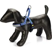 Beeztees Hondentuig Parinca Premium Comfort Blauw 52-62 X 2,5 Cm