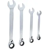 Ks Tools 503.4601 5034601 Steek-ringratelsleutel Sleutelbreedte (metrisch) 24 - 32 mm