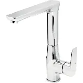 Novaservis Keukenmengkraan met hendel, merk Metalia, model 58, chroom, artikelnummer 58714