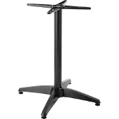 Oviala - Zwarte aluminium tafelpoot 72 cm Bradford - Bradford