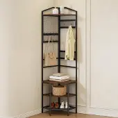Vevor Hoekkapstok (181 cm hoog) met haken