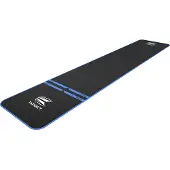 Target darts Darts World Champions Professionele Dartsmat Blauw - Officieel Vollengte Oche Systeem - Antislip Vloerbescherming - Nylon Tapijtweefsel met Rubberen Onderlaag - 2kg