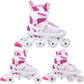 Raven Grace 3-in-1 LED-inlineskates maat 28-32
