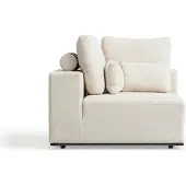 AEA Comfortabele driezitter bank, luxe woonkamerbank, zitmeubel, stoffen bank