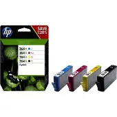 HP 364XL multipack XL zwart/cyaan/magenta/geel Inktcartridge (origineel)