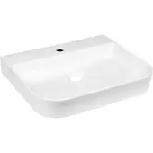 Kerra KR 43 wastafel 50x42cm wit met 1 kraangat