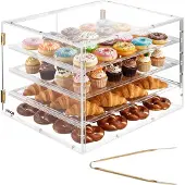 Vevor 4-laags gebaksvitrine