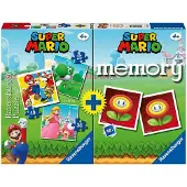 Ravensburger Multipack Memory + 3 Puzzel - Super Mario