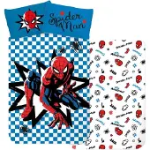 Javoli Spiderman Amazing Dekbedovertrek 100 x 135 cm - 40 x 60 cm
