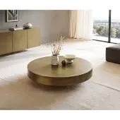 DELIFE Salontafel Ryo 120x30 cm mezaal goud