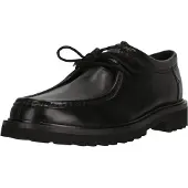 Clarks Veterschoen Men Berwick Seam Black Leather-Schoenmaat 41,5