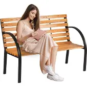 Zolta Tuinbank - hout - 122x83x58cm - weerbestendig