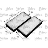 Valeo 715523 Interieurfilter