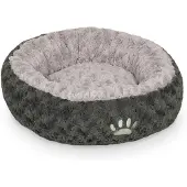 Nobby Donut "SEOLI", donkergrijs/lichtgrijs, diameter 45 cm