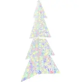 Syfax Kerstboom met 240 LED Multikleur 180 cm Acryl