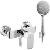REA Bloom - Douchekraan - Wit, Zilver - 13,5X9,5X9,5Cm