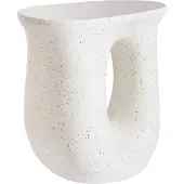 Beliani IDRO - Bijzettafel - Gebroken wit - Lichtbeton