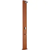 Gre Accessories Aluminium Square Solar Shower Woodlike Bruin 32 Liters