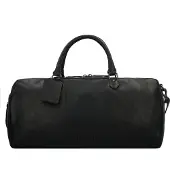 Jack kinsky Porto Weekender reistas Leer 55 cm zwart