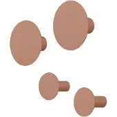 Blomus Haakje Ponto Mocha Mousse (Set van 4)