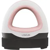 Loklik Mini Hittepers Compacte Warmtepers Opstrijkbaar Textiel Print - Roze
