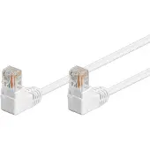Goobay CAT5E Netwerkkabel - RJ45 - wit - 3 m