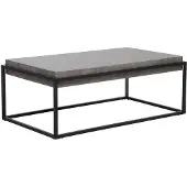 Beliani ALTOS - Salontafel - Grijs - MDF