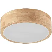 LINDBY Plafondlamp , Tanju, dimbare, Hout, Woonkamer, Hout, Landhuis / Rustiek