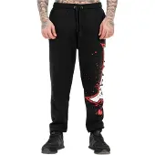 TAPOUT Sportbroek rood / zwart / wit