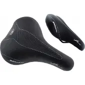 Selle Bassano Volare - Dames Fietszadel - Antikompresie - Ekoleer