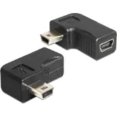 DeLOCK Mini USB koppelstuk - haaks 2.0