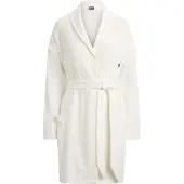 Ralph Lauren Badjas kort ' Club Waffle ' ecru