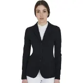 Equestro Wedstrijdjas Elegance Dames M Zwart