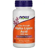 NOW,NOW Foods,NOW,NOW Foods Alpha Lipoic Acid 600mg - 60 v-caps