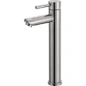 Luzzo como chroom rvs wastafelkraan hoog -