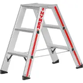 Hymer trap met treden aan beide zijden, 2x3 treden