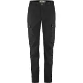 Fjällräven - Women's Stina Trousers - Trekkingbroek 44 - Regular, zwart