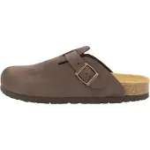 Piece of Mind Clogs 'Comfort' donkerbruin
