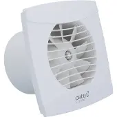 CATA UC-10 T axiale afzuigventilator met timer, 8W, 100mm buis, wit