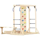 Axi Dex Klimtoestel met Zandbak, Monkey Bars en Picknicktafel