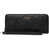 GUESS portemonnee Sally SLG Zip Around Wallet Black zwart