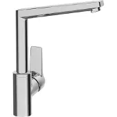 Hansa Twist spoelwastankmengkraan met volledige hendel, zijdelijke bediening, chroom, 1 stuk.