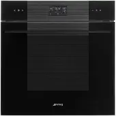 Smeg Pyro steam Galileo Oven Oven , Linea, 60 cm, Combi-stoom, Zwart, A+, Pyrolyse
